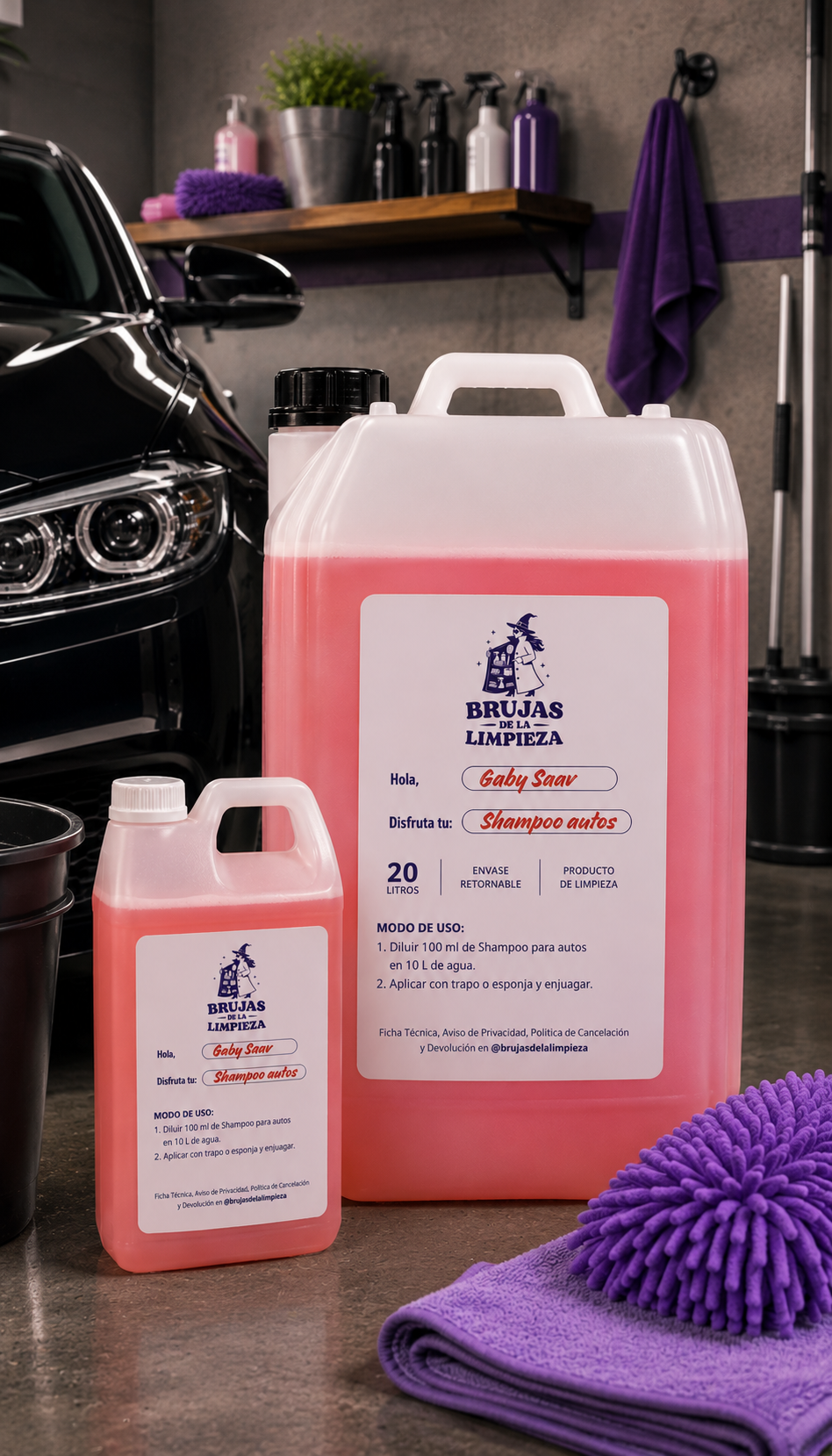 Shampoo para autos